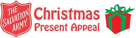 Christmas Presents Appeal - Salvation Army - North East BIC